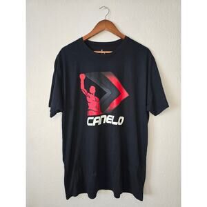 Canelo Alvarez Shirt Boxing Champ Training Sportswear XL Black Fightwear Tee